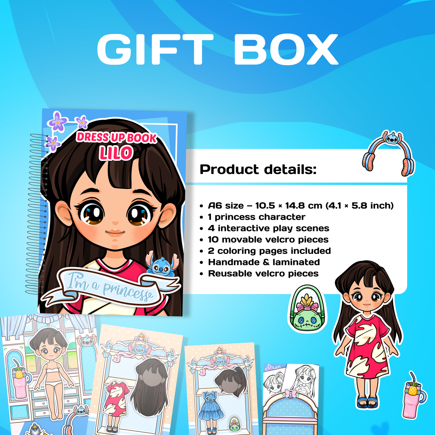 Confezione regalo Doll House (mini libri) – Bambine e bambini