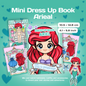 Mini Dress Up Book – Ariel | Interactive Princess Dress Up Toy