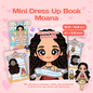 Mini Dress Up Book – Moana | Interactive Princess Dress Up Toy