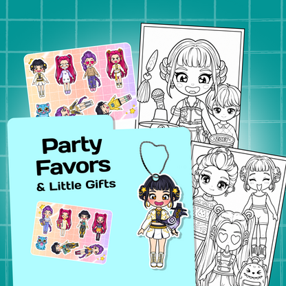 Party Favors & Little Gifts ZOEY| K-Pop Inspired Gift Set