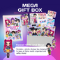 Mega Kawaii Busy Book Gift Box | Interactive Dollhouse & Dress Up Play Set