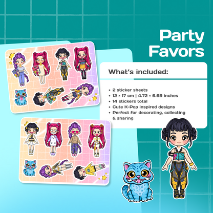 Party Favors & Little Gifts ZOEY| K-Pop Inspired Gift Set