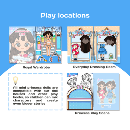 Mini Dress Up Book – Lilo | Interactive Princess Dress Up Toy