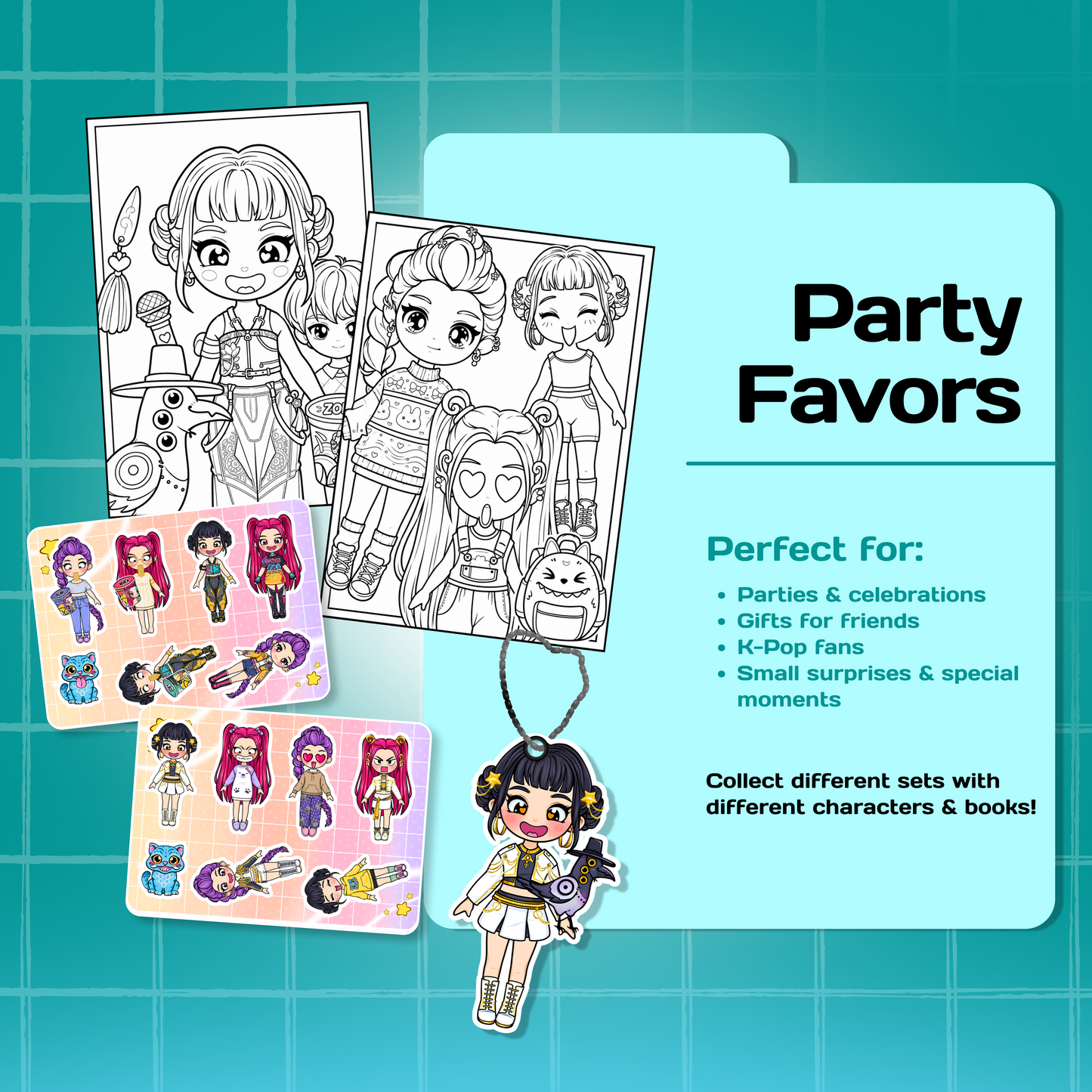 Party Favors & Little Gifts ZOEY| K-Pop Inspired Gift Set