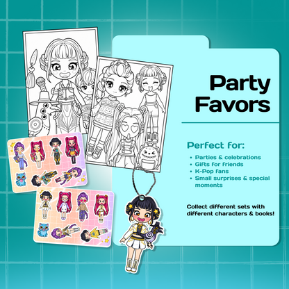 Party Favors & Little Gifts ZOEY| K-Pop Inspired Gift Set