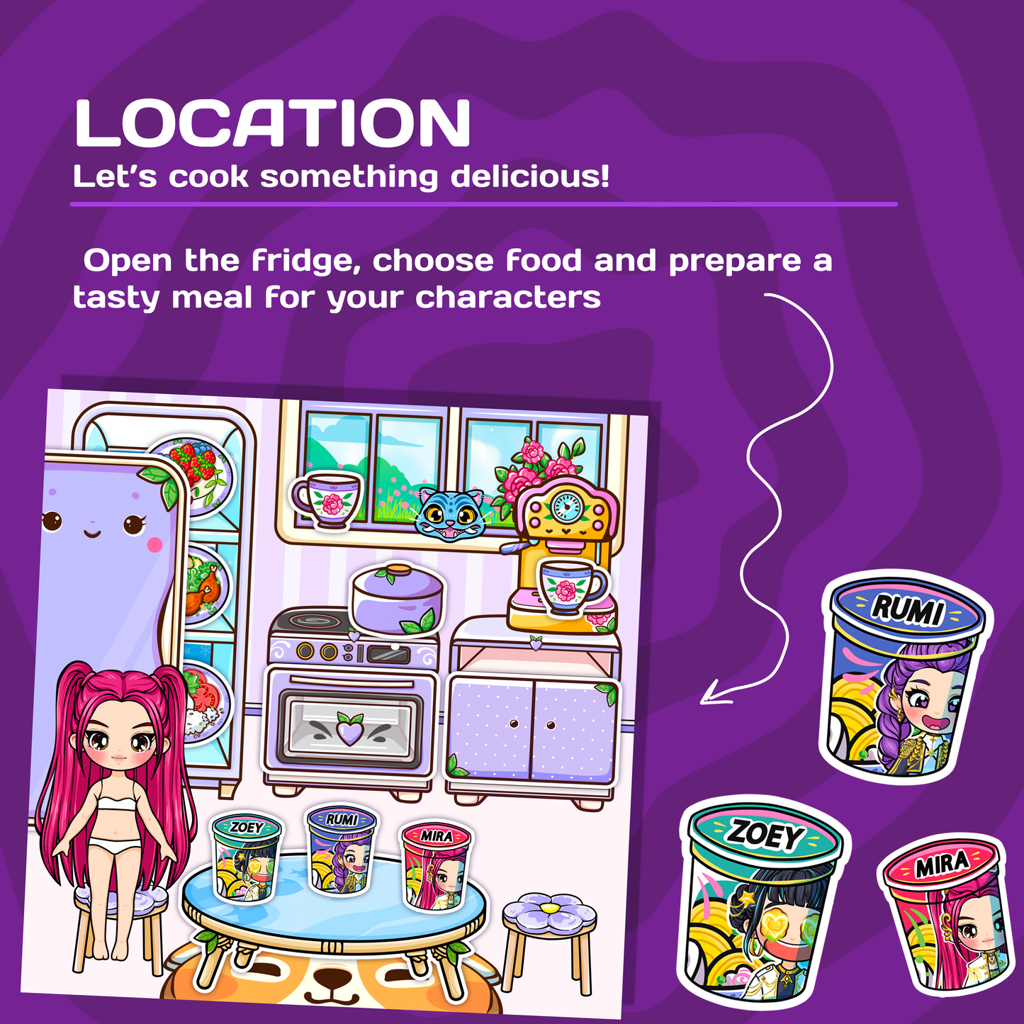 Doll House Play Book (3 Cute Girls)