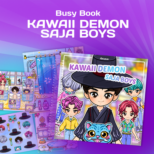 Doll House Play Book (5 Cute Boys)