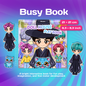 Boys Doll House Busy Book | Interactive Storytelling Play Book