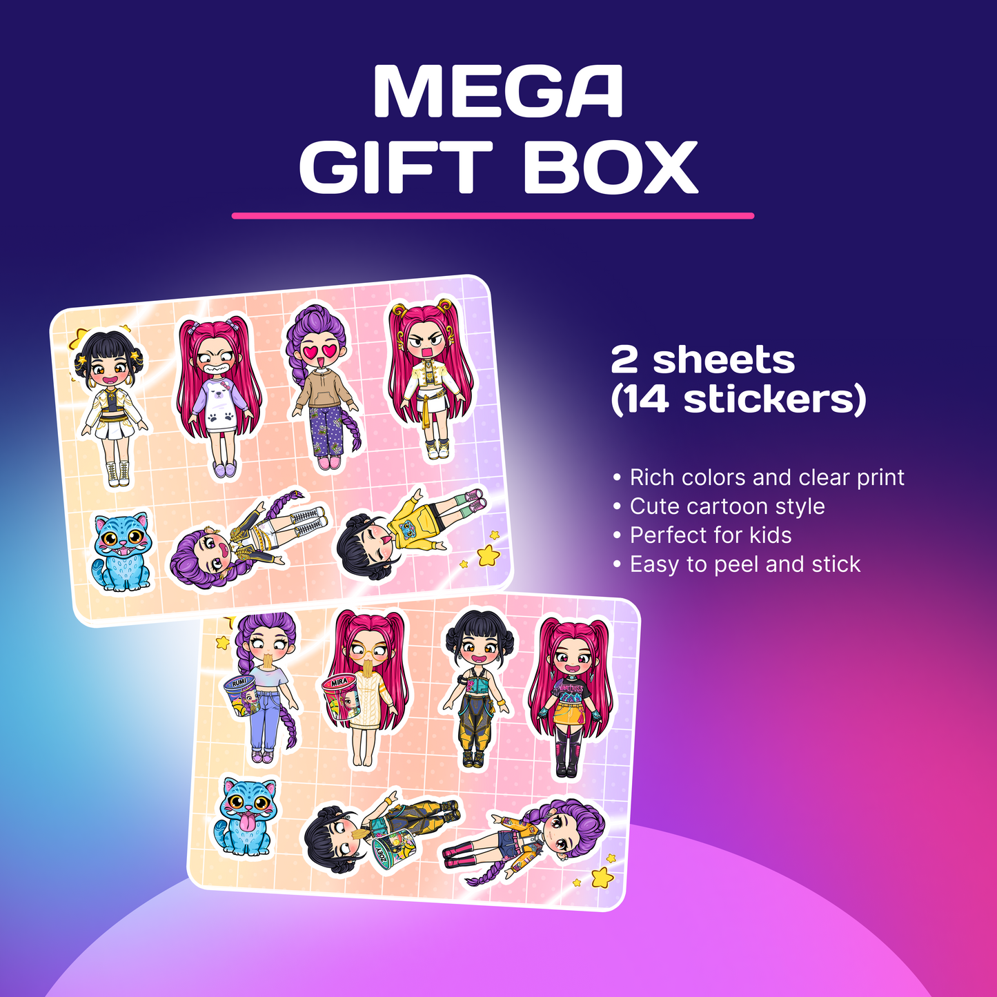 Mega Kawaii Busy Book Gift Box | Interactive Dollhouse & Dress Up Play Set