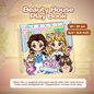 Beauty House Play Book | Princess Dress-Up Doll House Busy Book