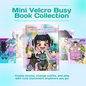 Cute Girl Zoey Mini Busy Book – Interactive Dress Up Play Book