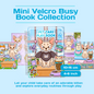 Mini Sphynx Cat Busy Book for Kids | Interactive Pet Care Activity Book