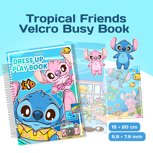 Busy Doll House Busy Book with Cute Alien Friends