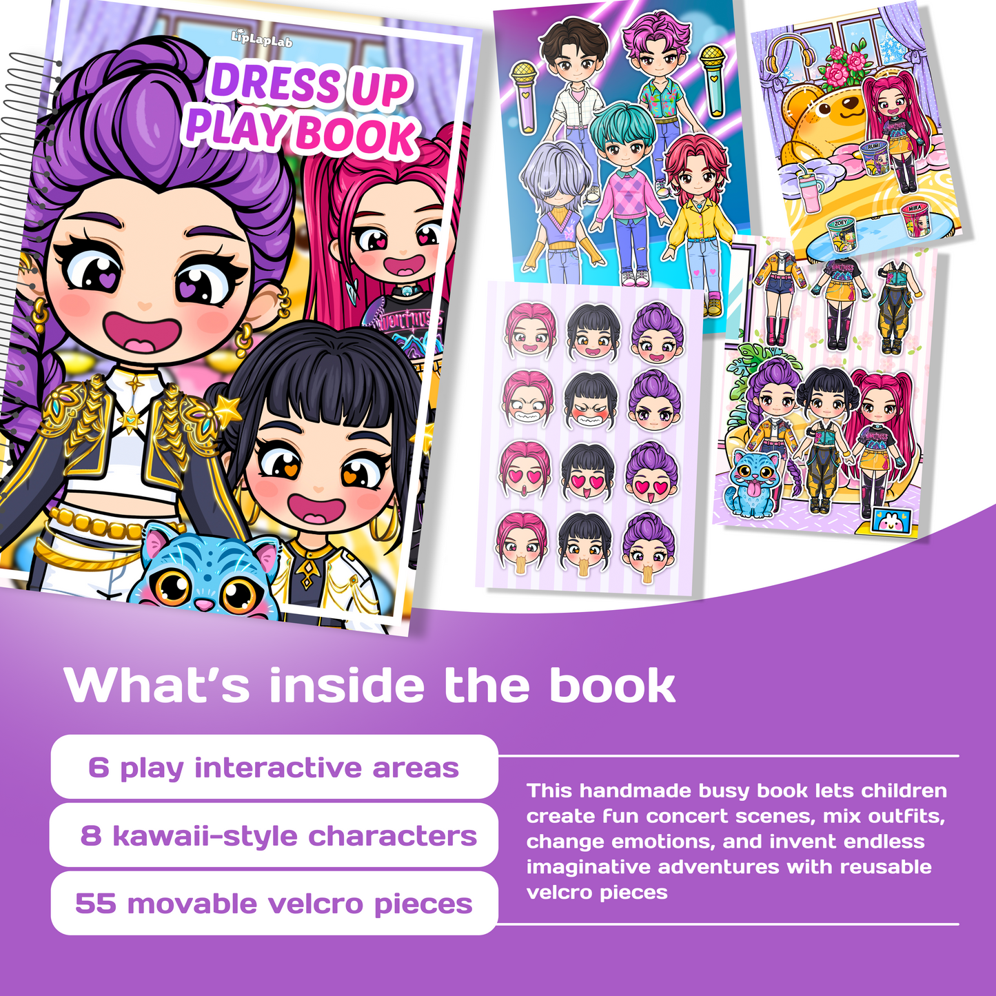 Doll House Play Book (Girls and Boys)