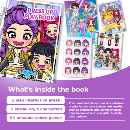 Doll House Play Book (Girls and Boys)