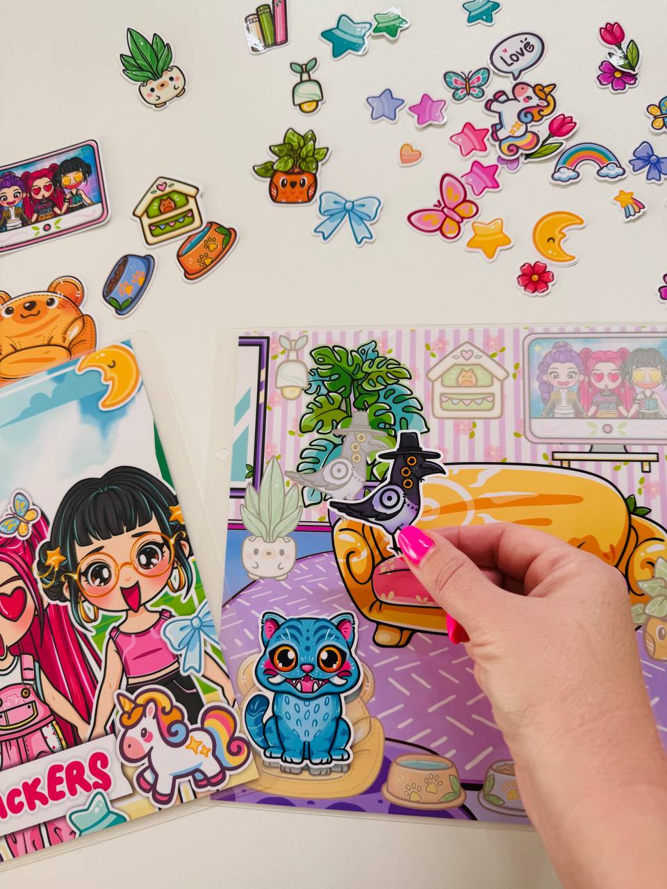 K-Pop Girls DIY Busy Book Kit | Create Your Own Doll House Play Book