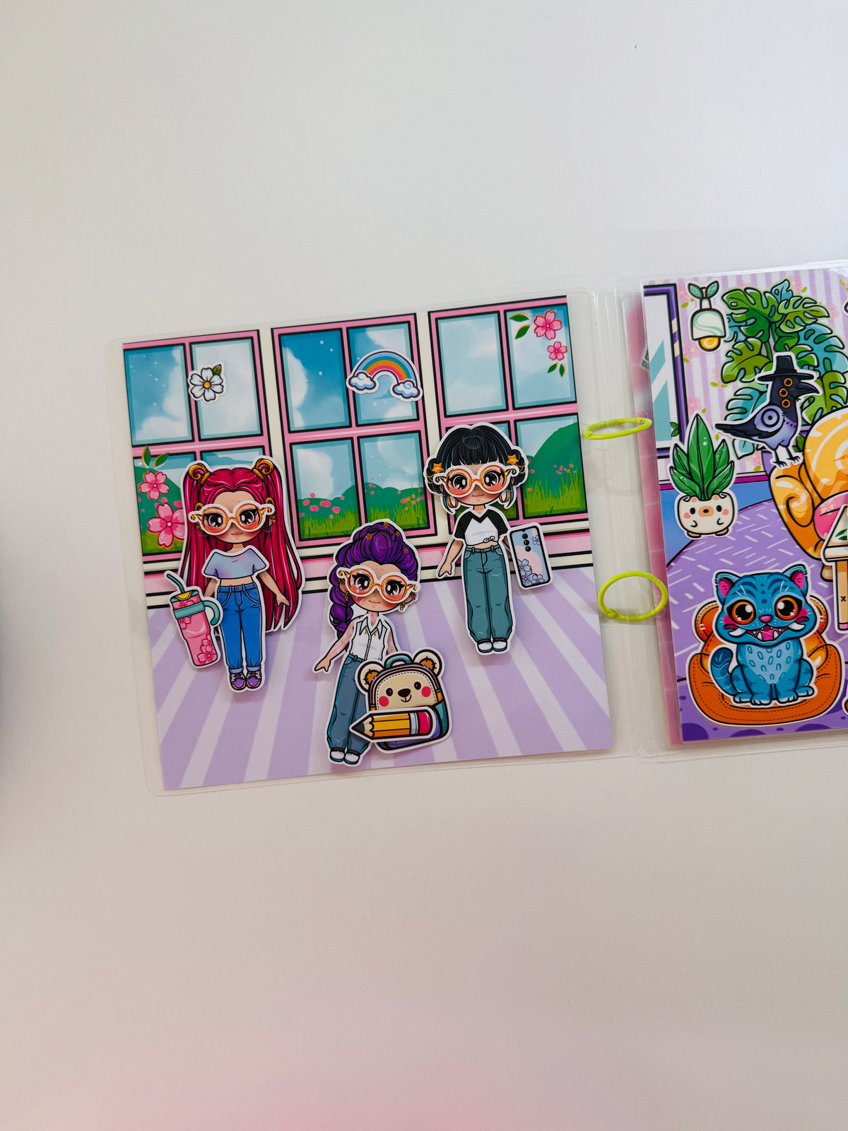 K-Pop Girls DIY Busy Book Kit | Create Your Own Doll House Play Book