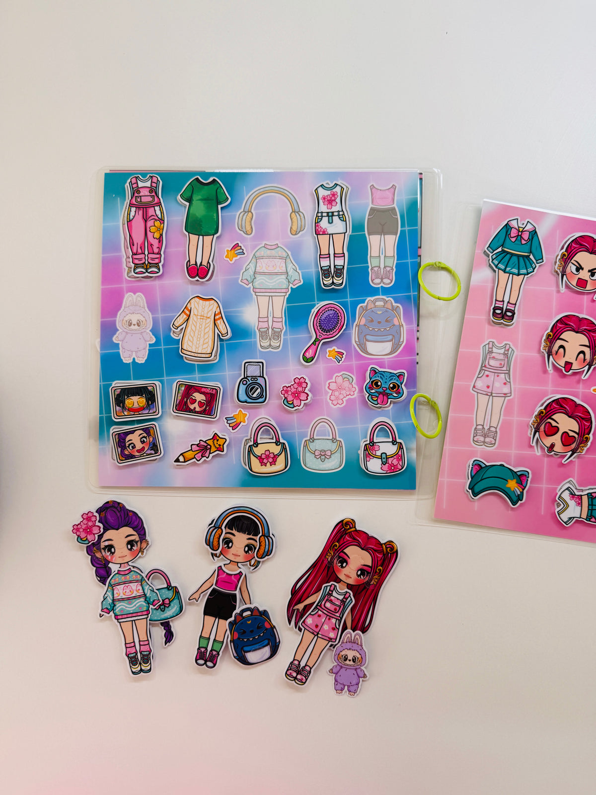 K-Pop Girls DIY Busy Book Kit | Create Your Own Doll House Play Book