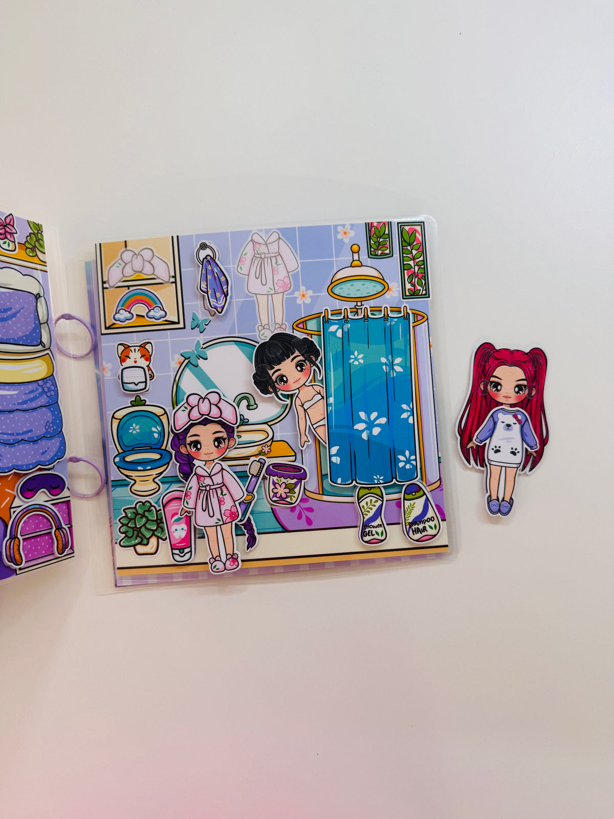 K-Pop Girls DIY Busy Book Kit | Create Your Own Interactive Doll House