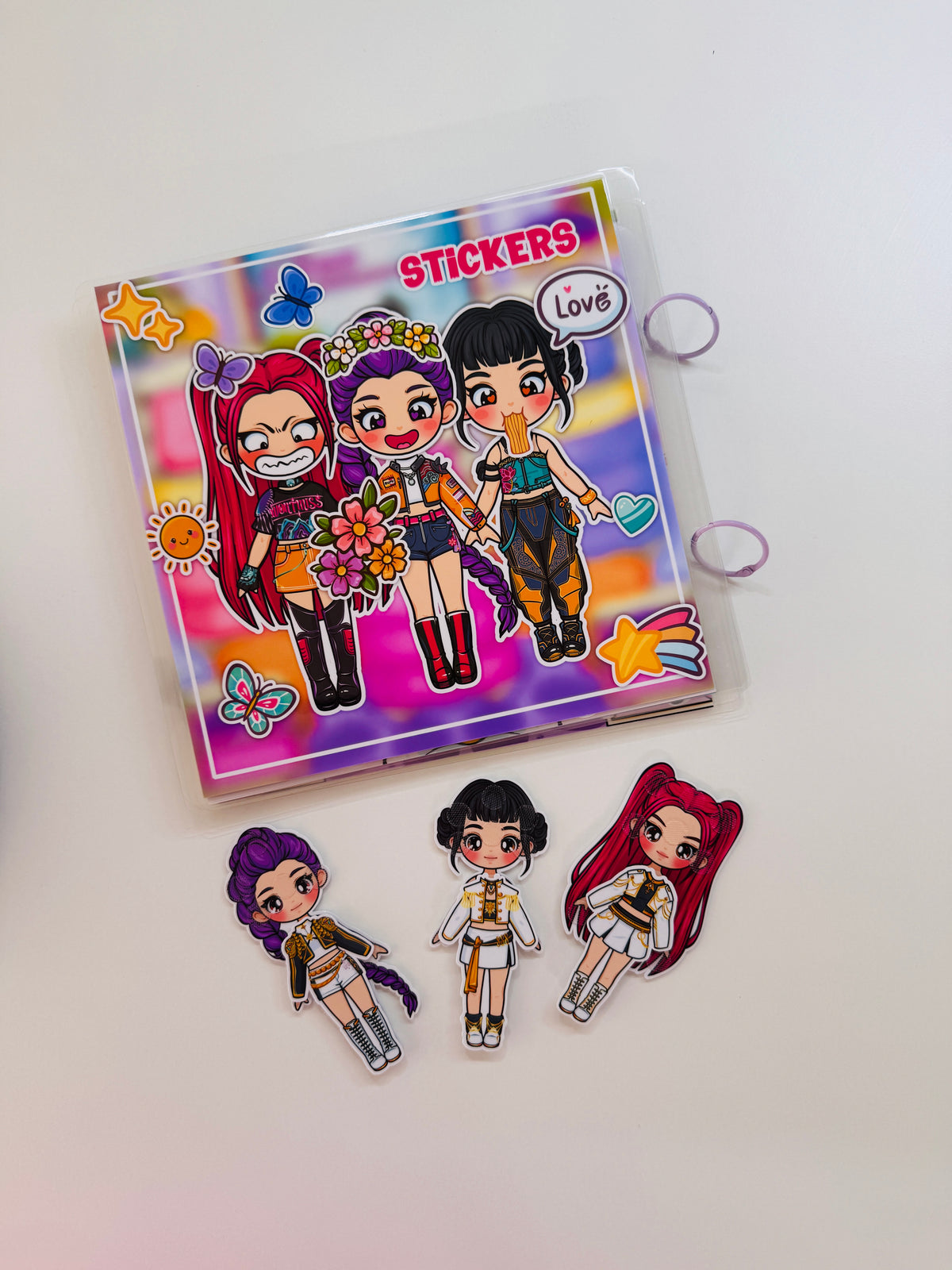 K-Pop Girls DIY Busy Book Kit | Create Your Own Interactive Doll House
