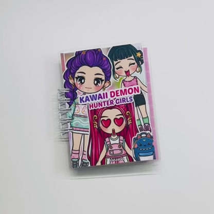 Hunter Girls Mini Busy Book for Kids – Interactive Dress Up Toy
